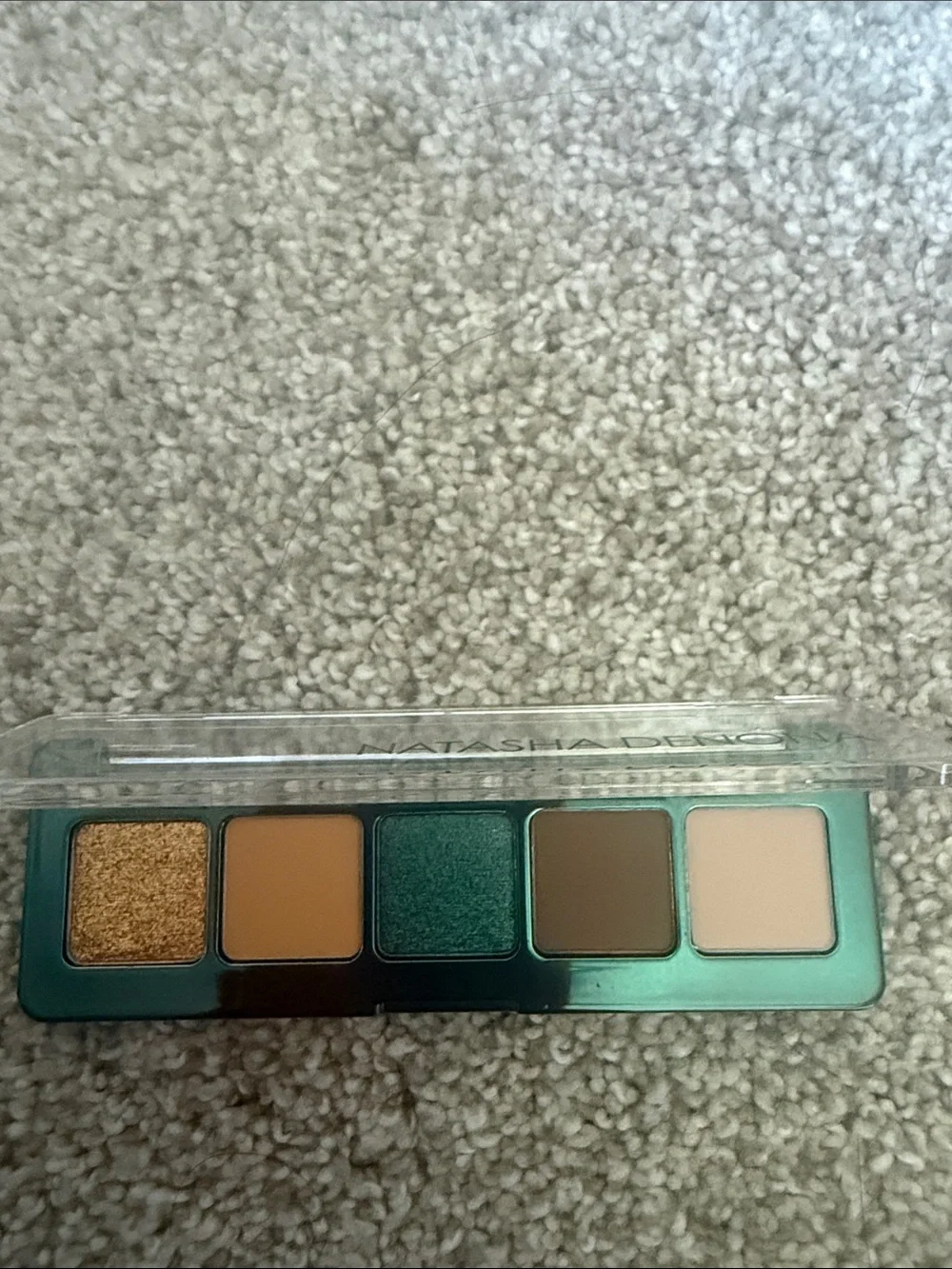 Natasha Denona mini metropolis Eyeshadow Palette — Green, Gold & Neutral Shades